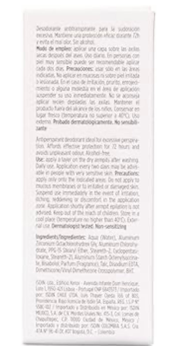 Isdin Desodorante Antitranspirante Germisdin Deo, 40 ml