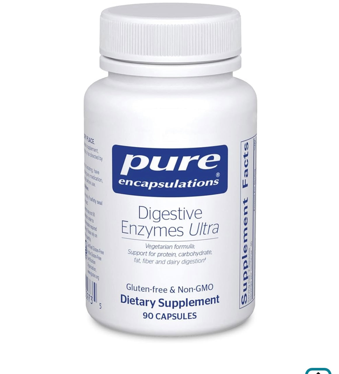 Pure Encapsulations - Magnesium (Glycinate) - Supports Enzymatic and Physiological Functions* - 90 Capsules